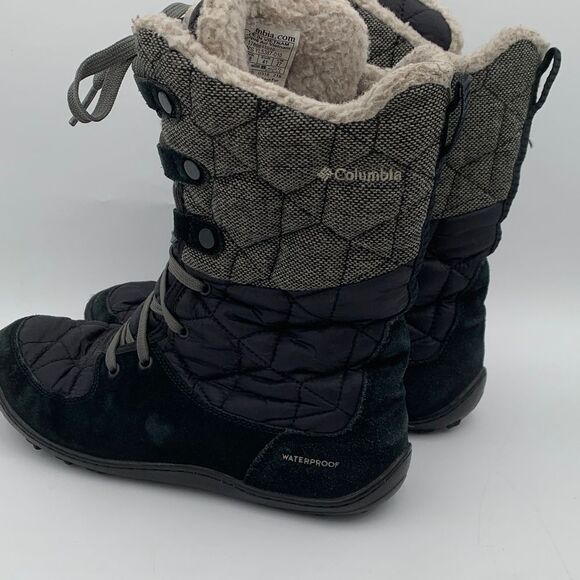 Columbia Women's Black and Gray Winter Boots - Picture 6 of 14